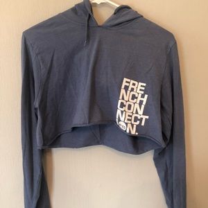 Cropped hoodie